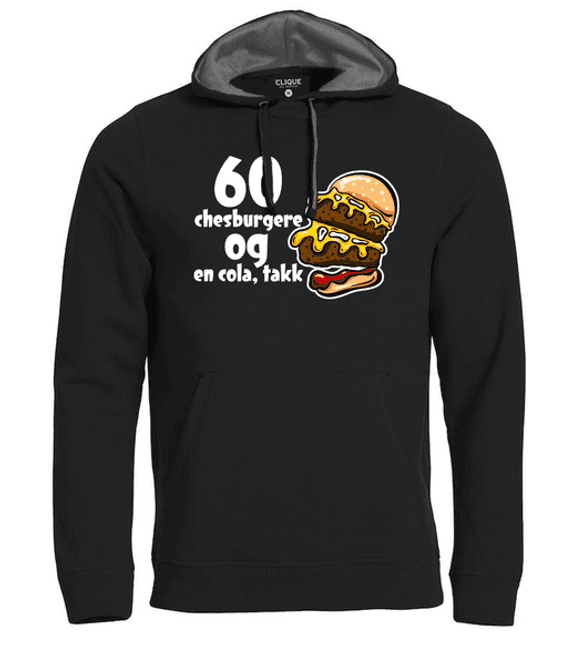 Hovedbilde 60 burgers Hoody