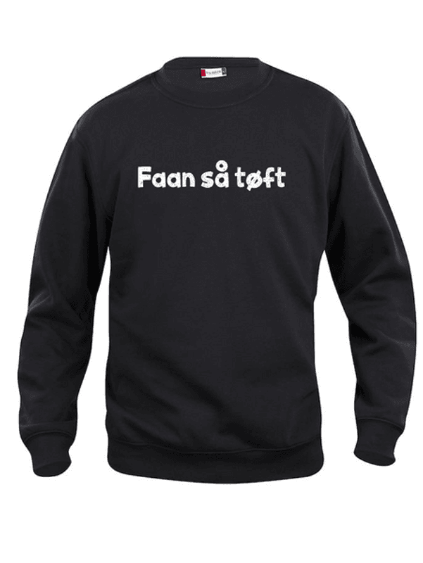 Faan så tøft Genser