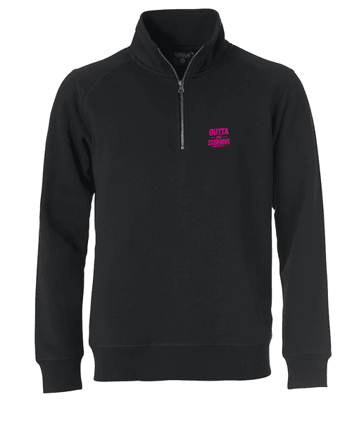 Gutta på Storhove Halfzip (rosa)