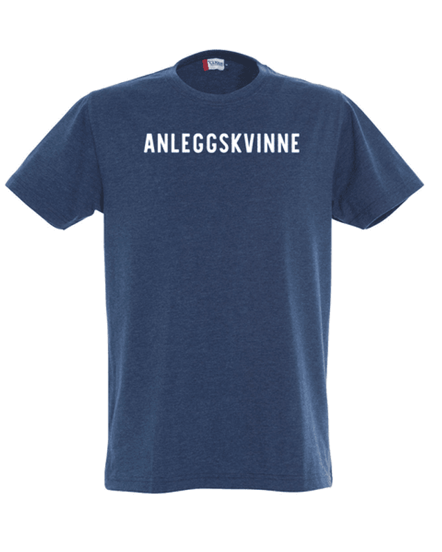 Anleggskvinne t-shirt