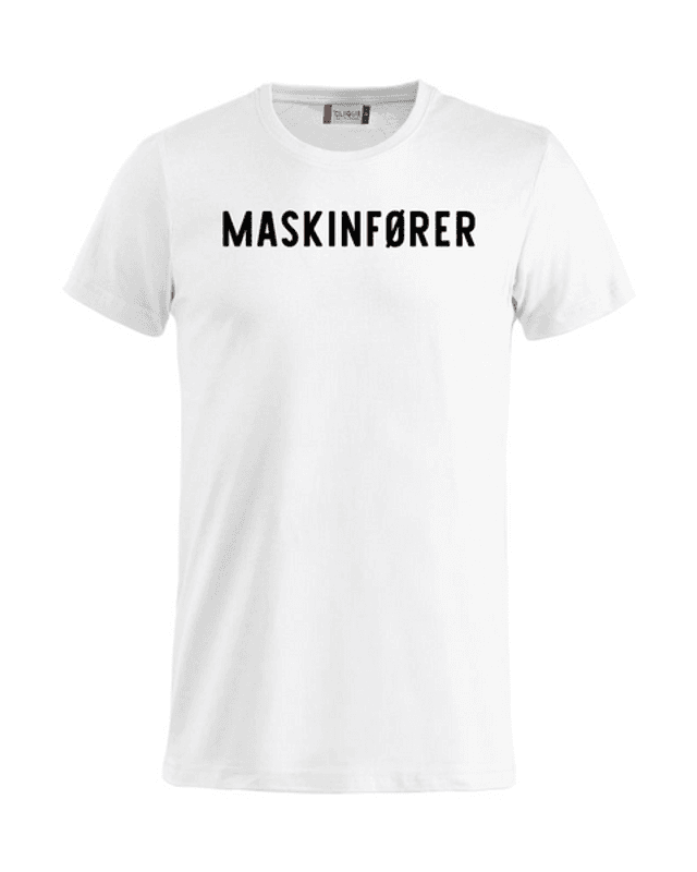 Maskinfører t-shirt