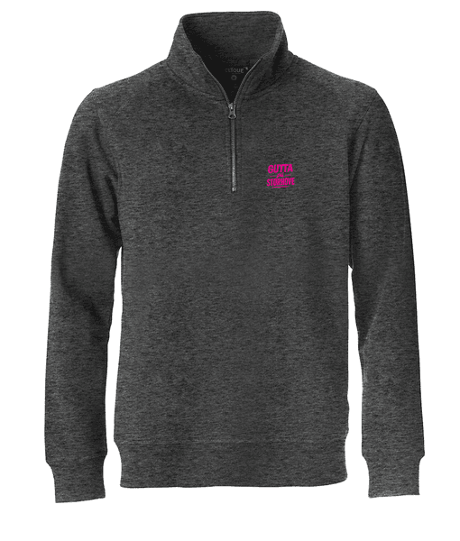 Gutta på Storhove Halfzip (rosa)